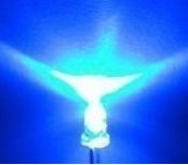  LED superbrigh สีฟ้าน้ำเงิน ขนาด 3mm ชุดละ 10 ดวง
